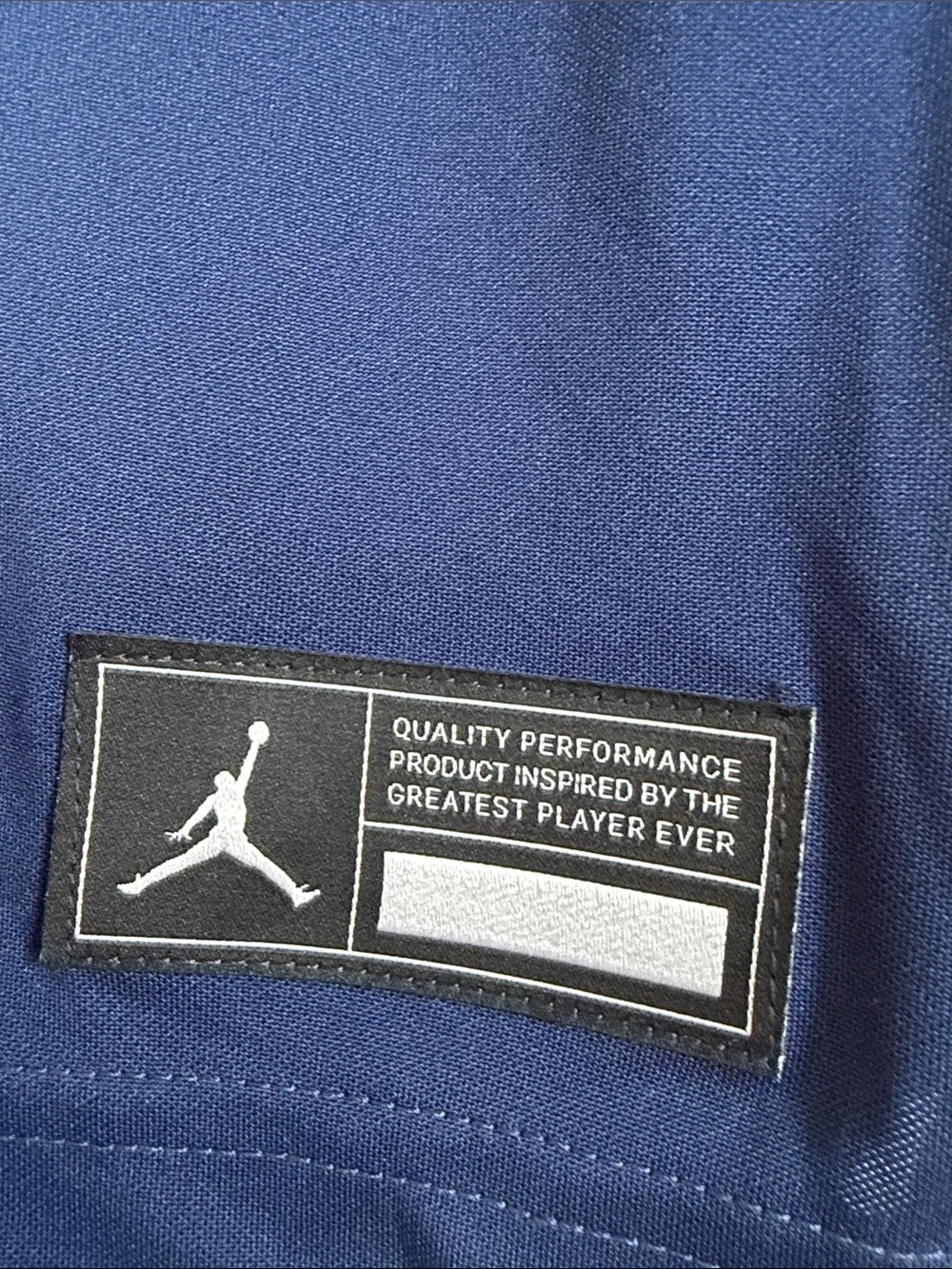 #1 Michigan Wolverines Jordan Brand Game Jersey - Navy Mediu